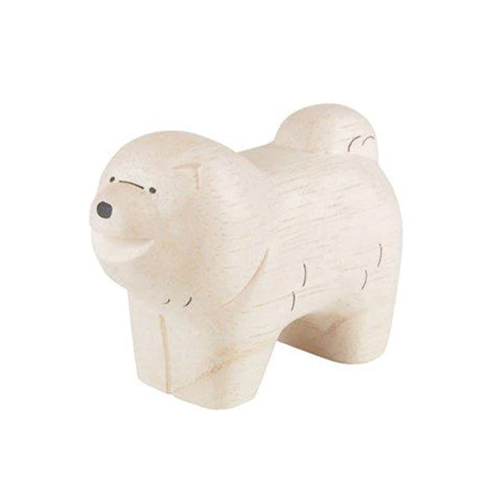 Animal de madera Pole Pole Chow Chow