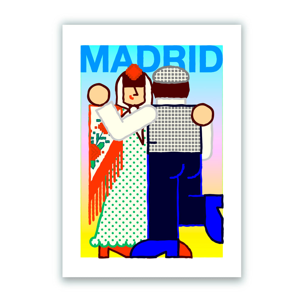 Chulapos Espalda El Giclée Print