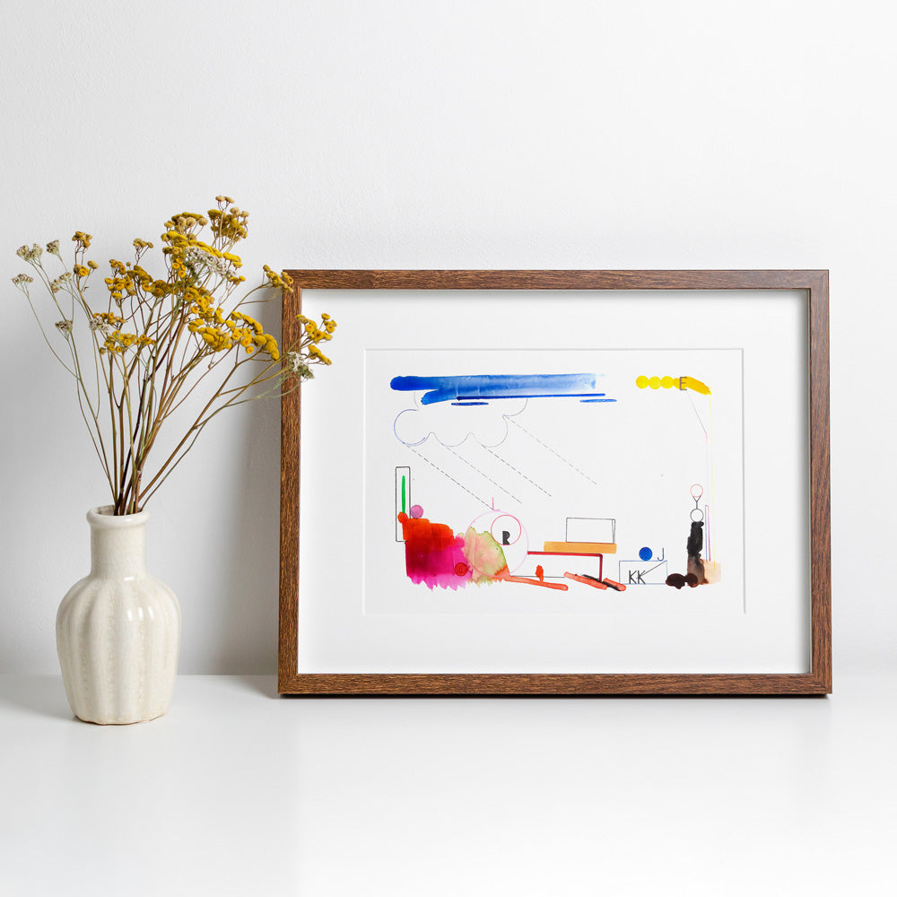 Ciencias Artificiales Impression Giclée A4