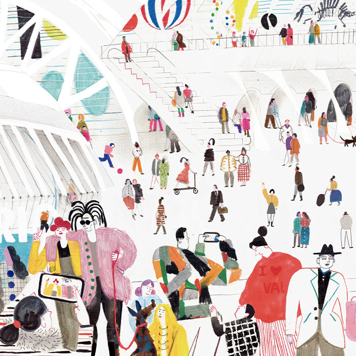 Ciutat de les Arts i les ciències Impression Giclée A4