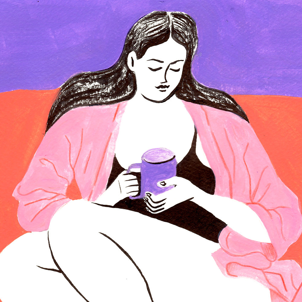 La Hora del Café Impresión Giclée