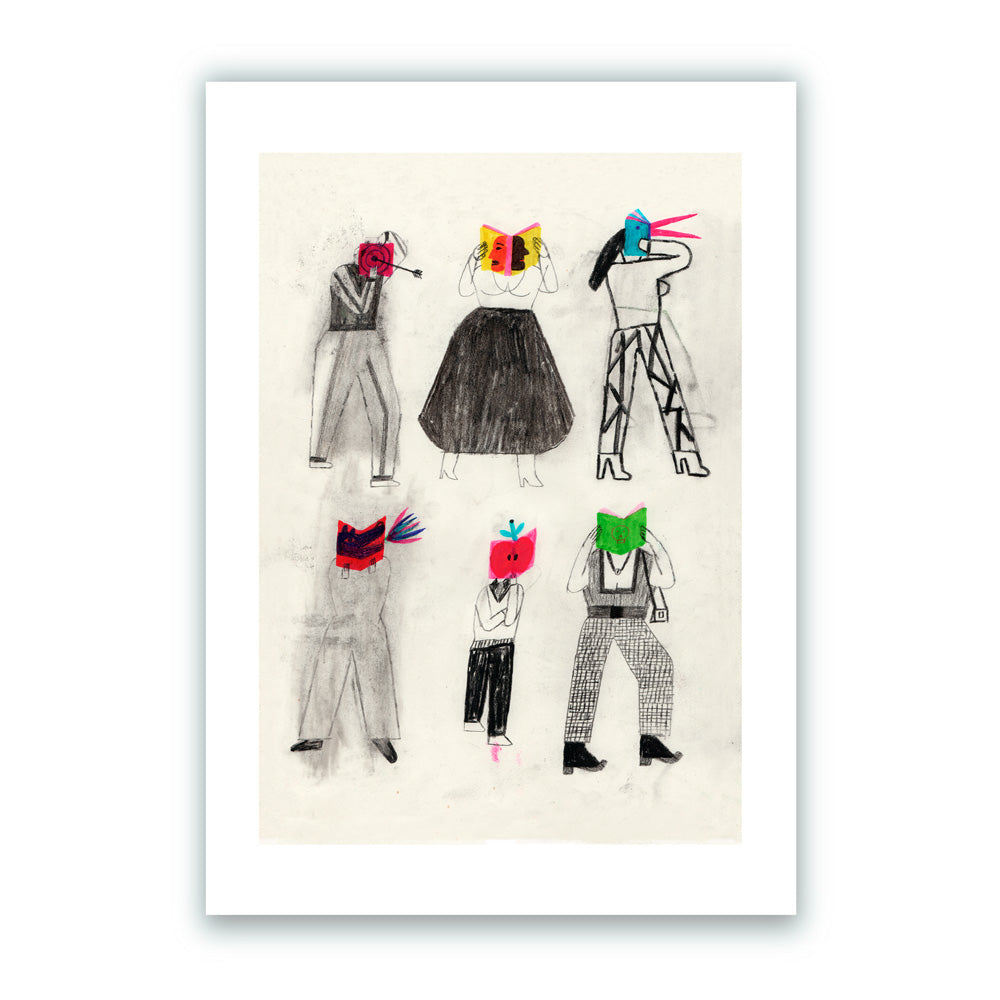 Cool Books Club 1 Impresión Giclée
