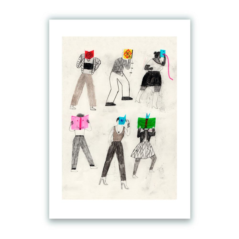 Cool Books Club 2 Impresión Giclée