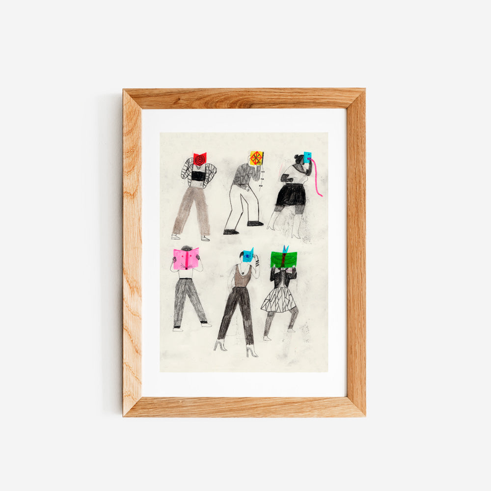 Cool Books Club 2 Impresión Giclée