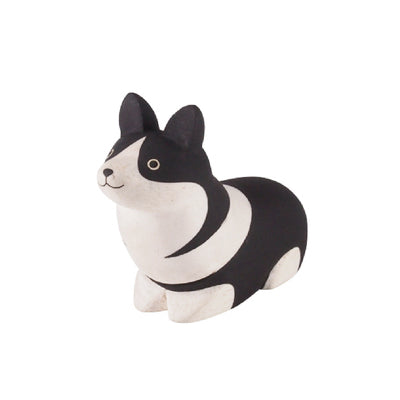 Pole Pole Wooden Animal Corgi
