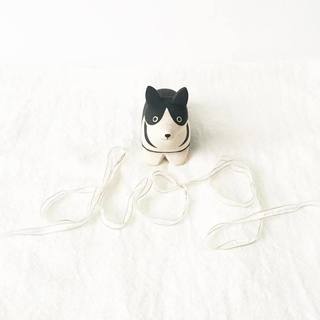 Pole Pole Wooden Animal Corgi