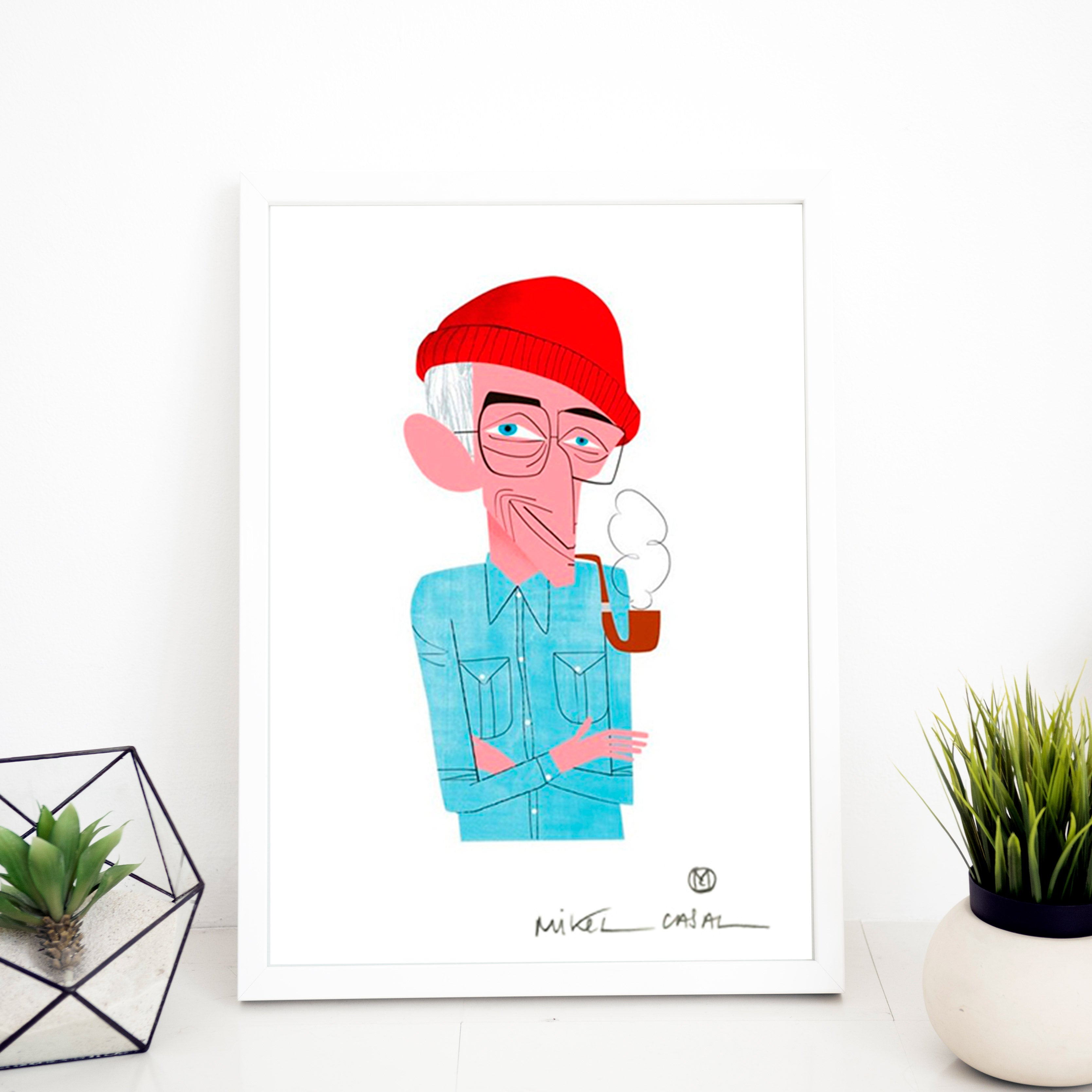 Cousteau Giclée Print