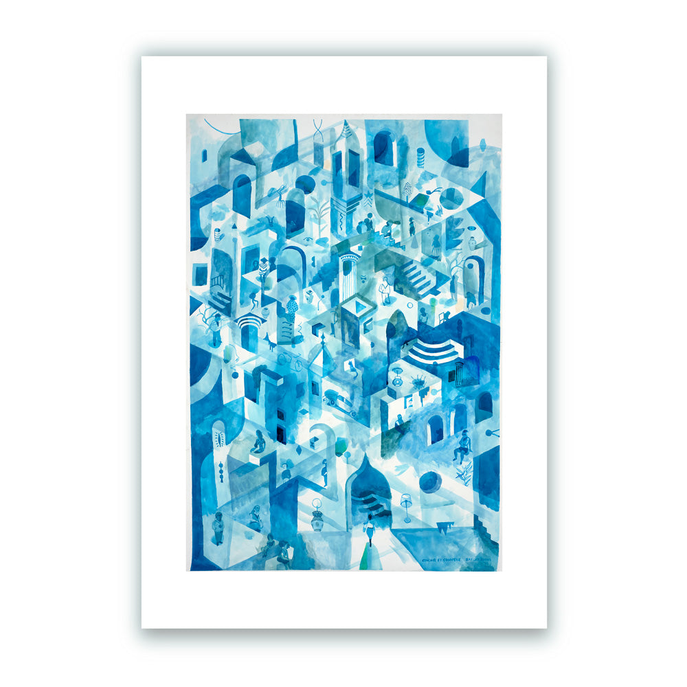 Convex Concave Giclée Print