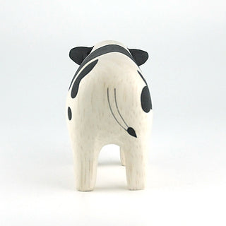 Animal de madera Pole Pole Vaca