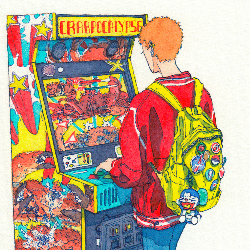 Crabpocalypse Impresión Giclée