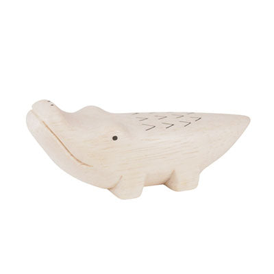 Animal de madera Pole Pole Cocodrilo