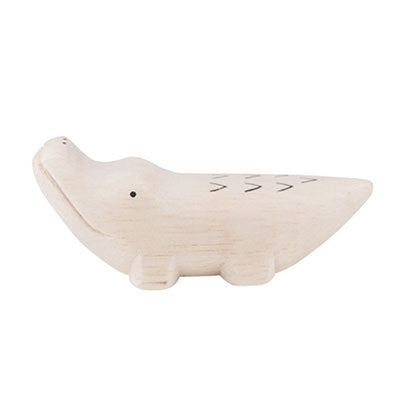 Animal de madera Pole Pole Cocodrilo