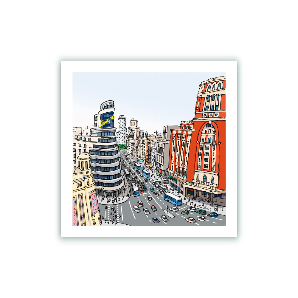 Callao - Gran Vía Impresión Giclée