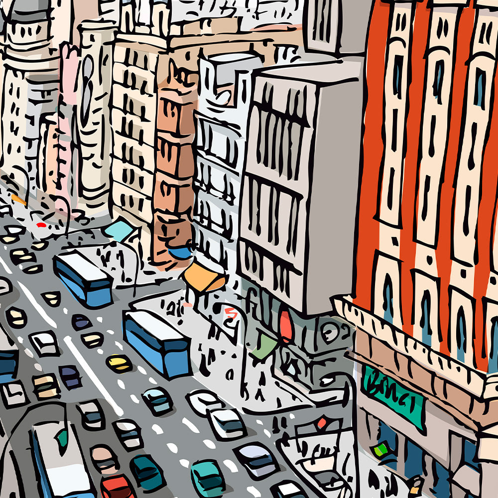 Callao - Gran Vía Impresión Giclée