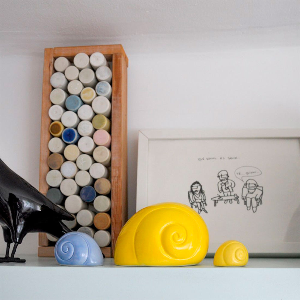 Decorative Snail S Yellow