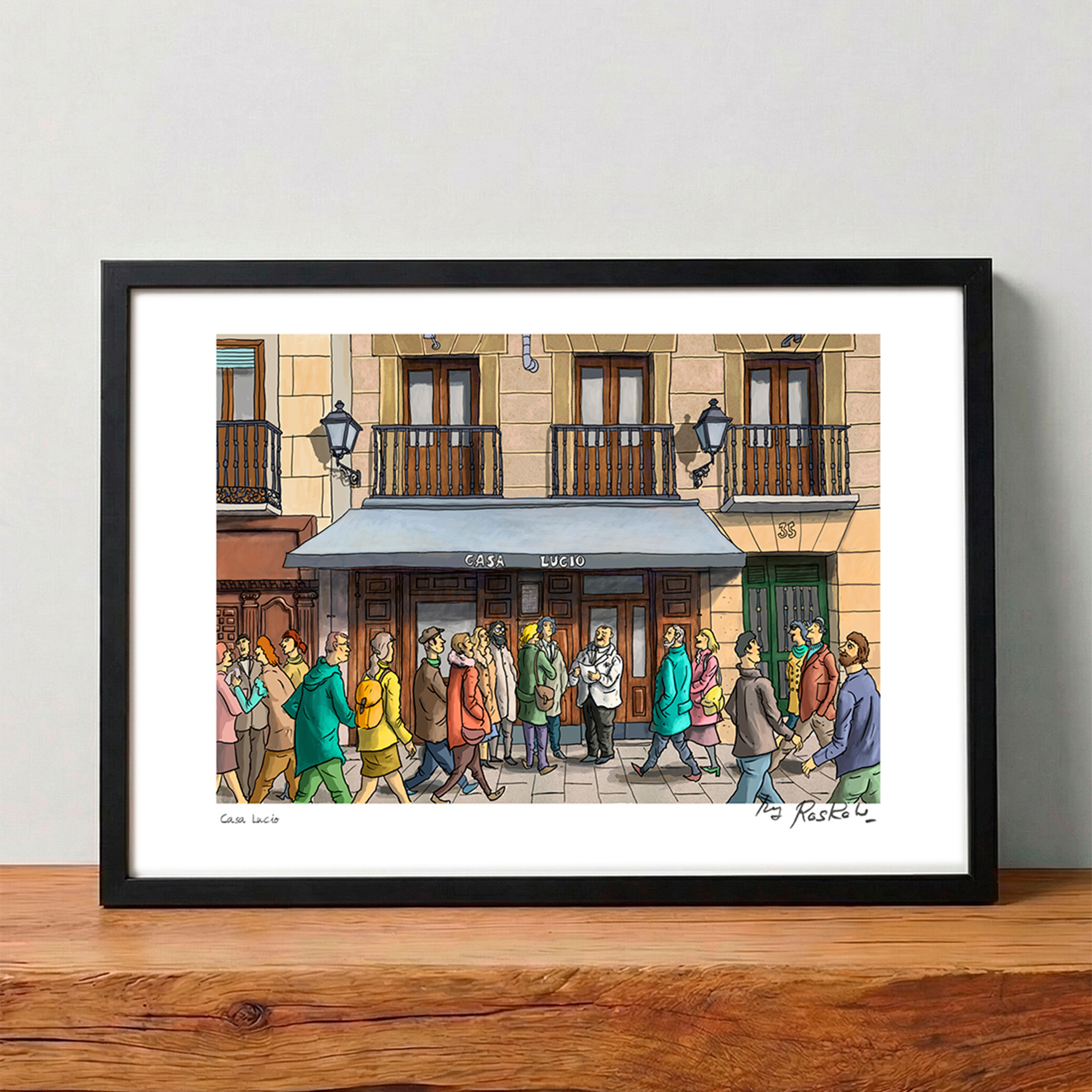 Casa Lucio Impresión Giclée