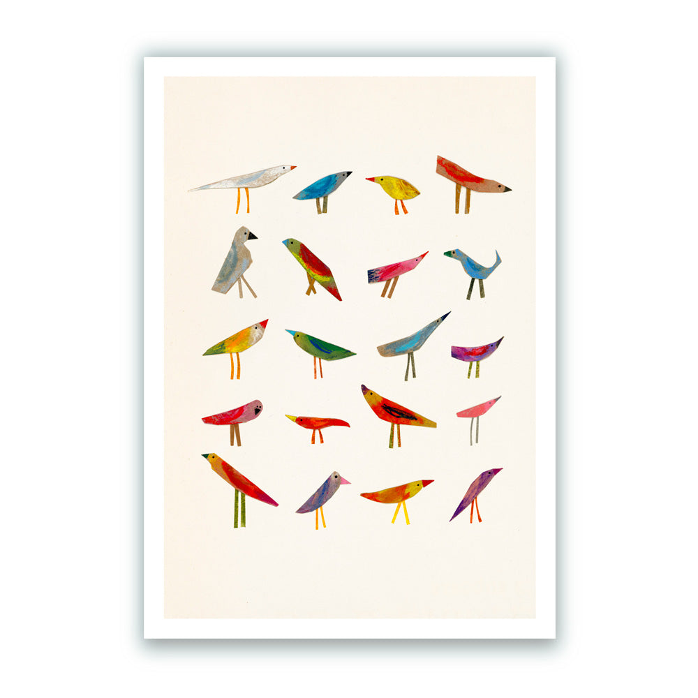 Catalogue D'oiseaux Giclée Print