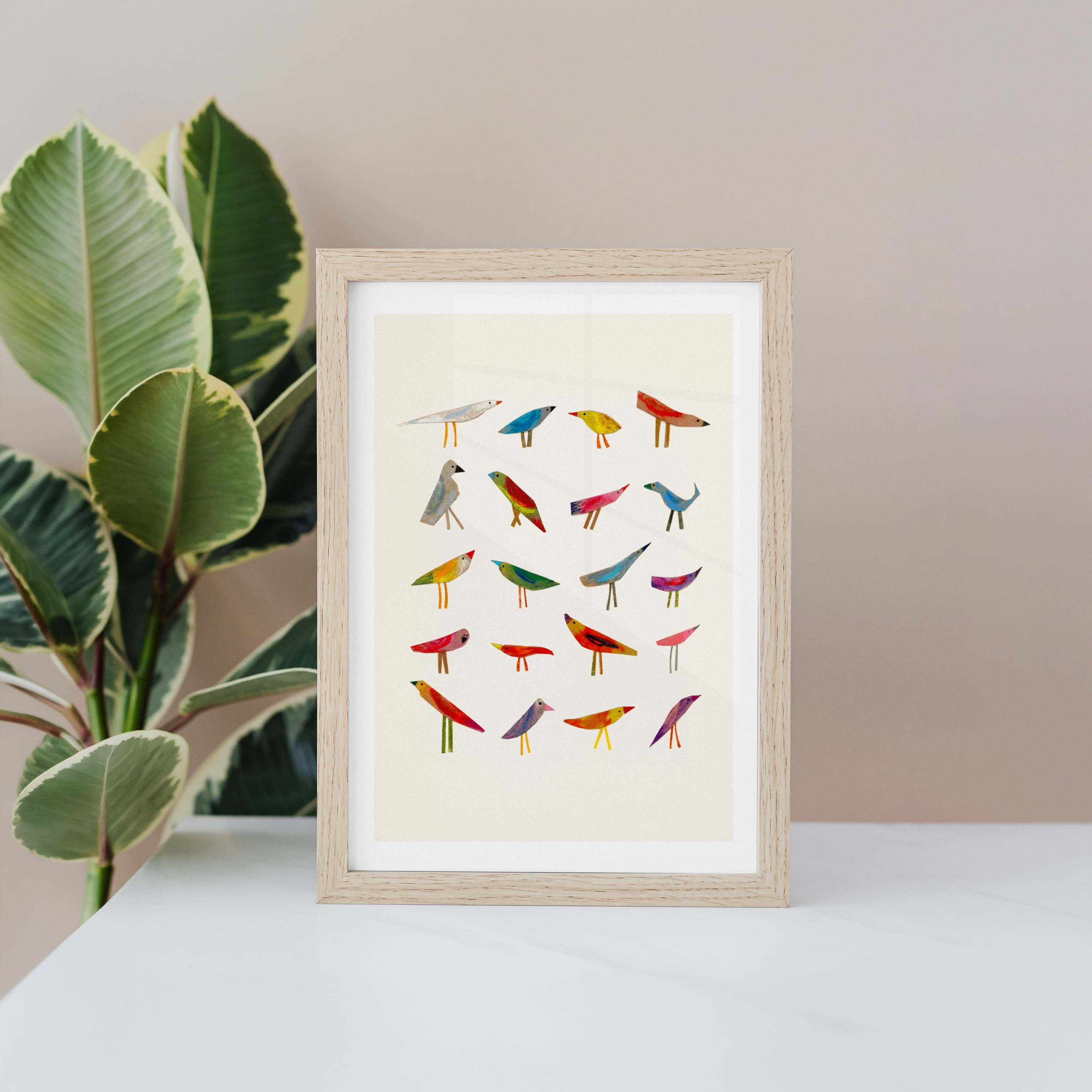 Catalogue D'oiseaux Giclée Print