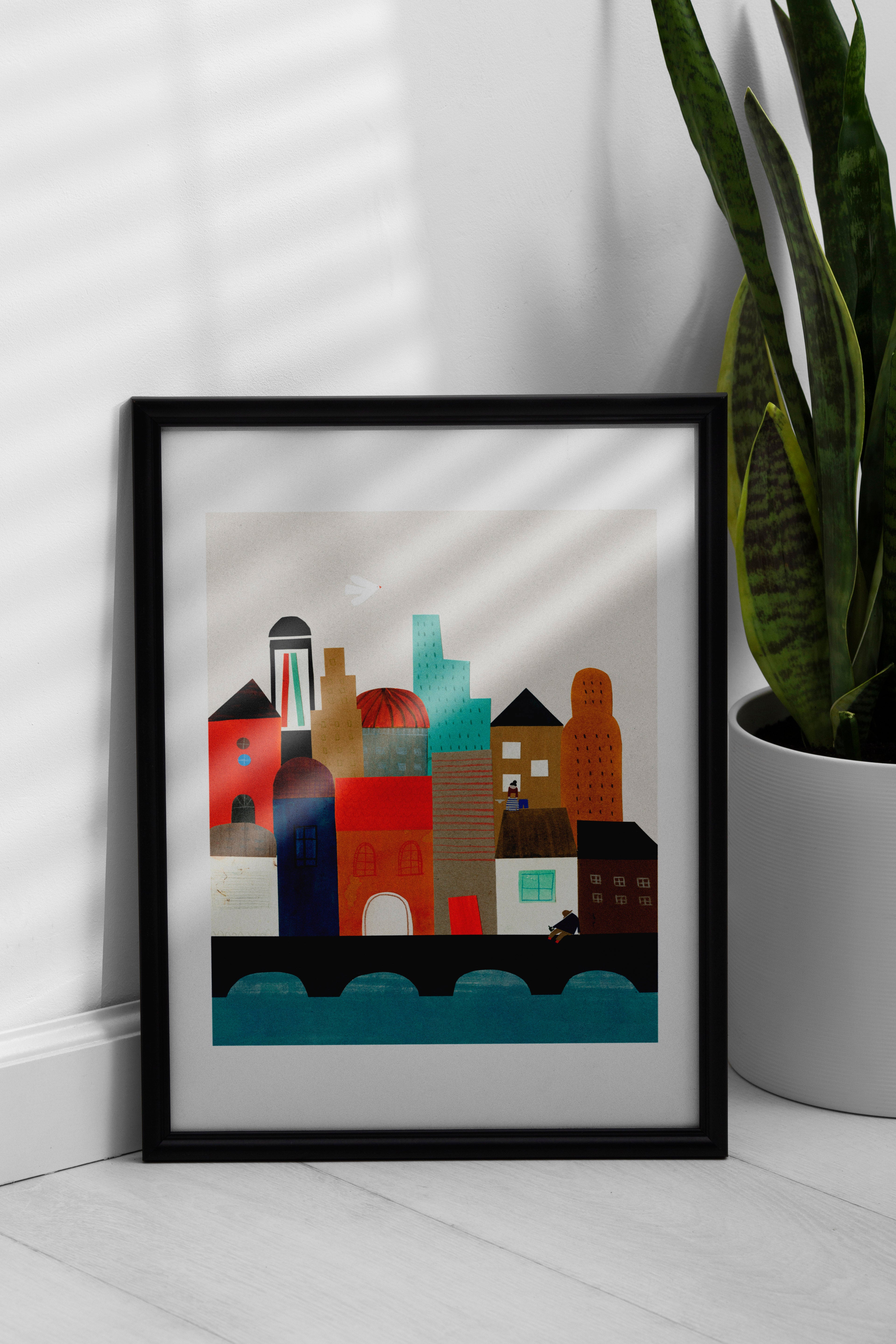 Imaginary City Impresión Giclée