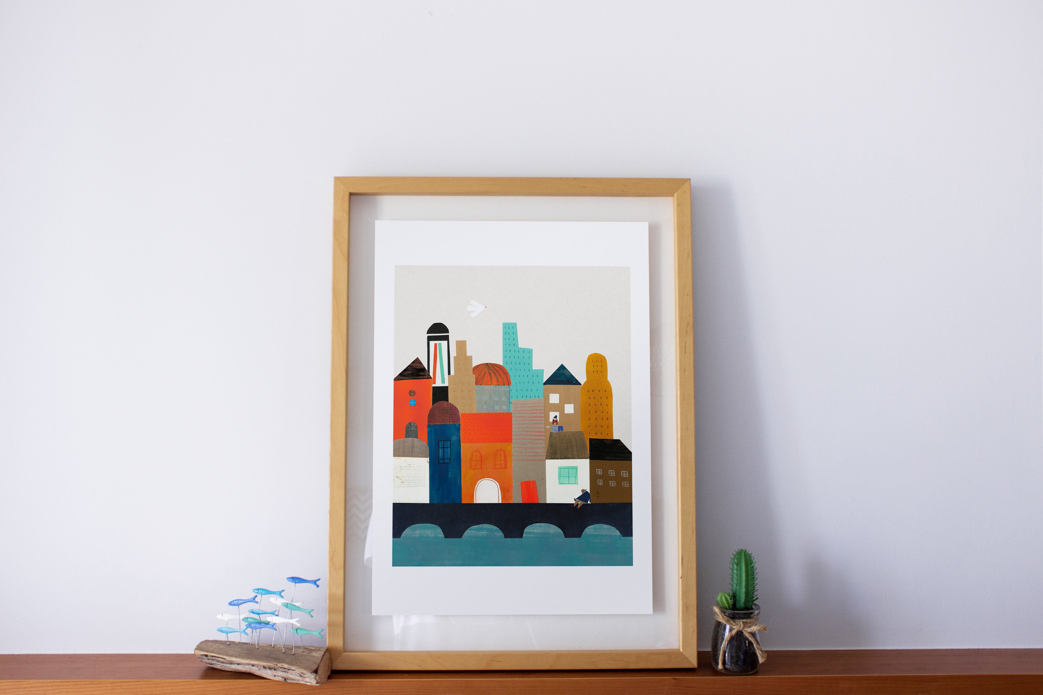 Imaginary City Impresión Giclée