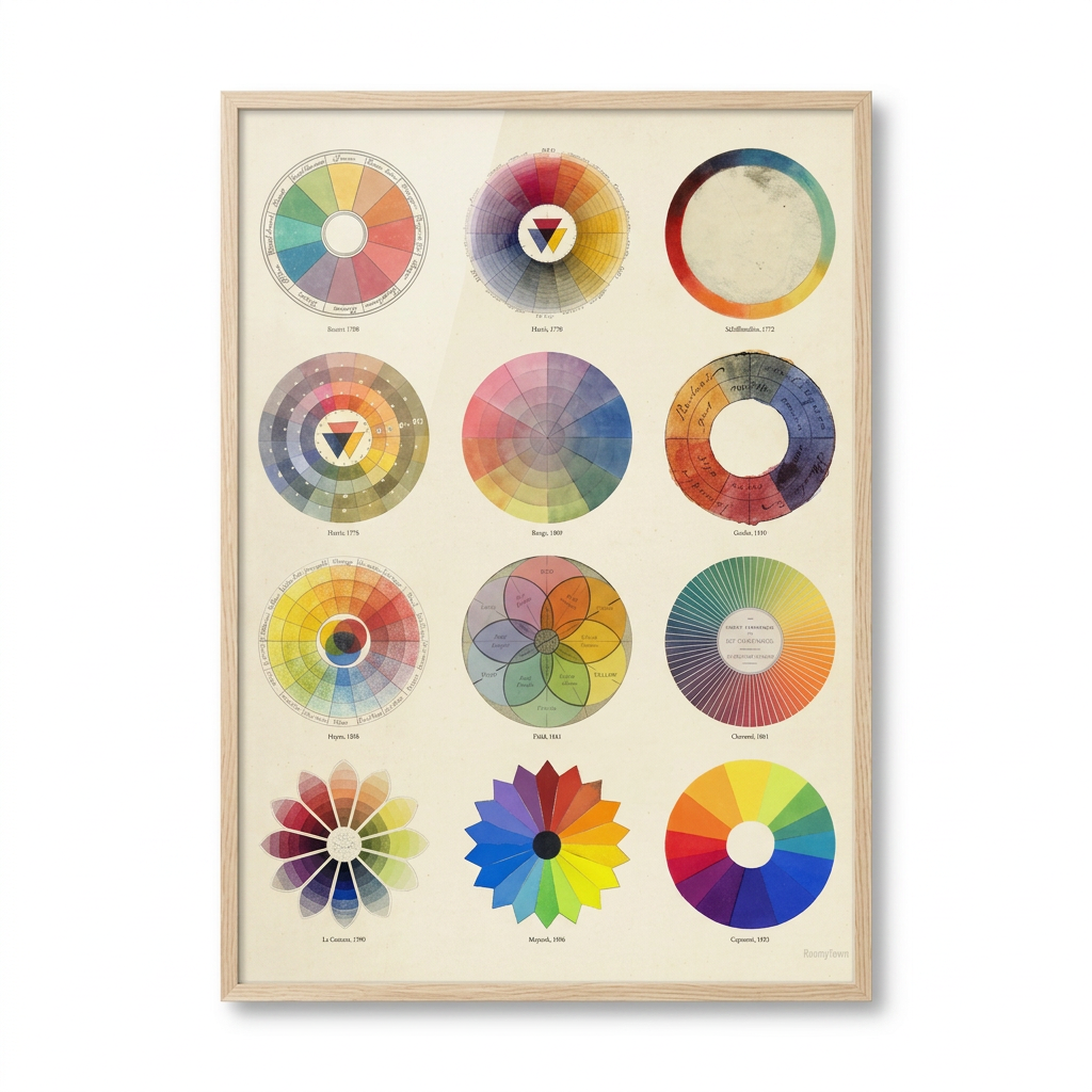 Collection Roue de Couleurs Impression Giclée