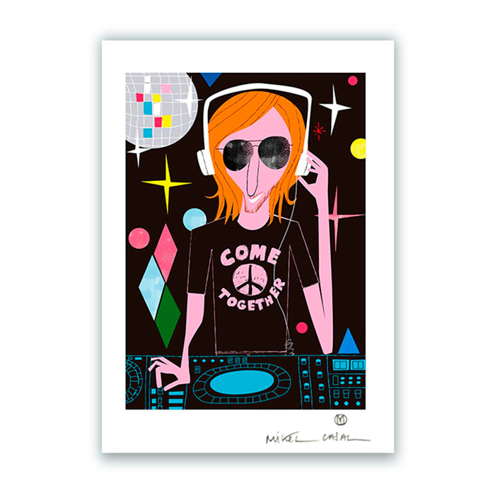 David Guetta Impresión Giclée