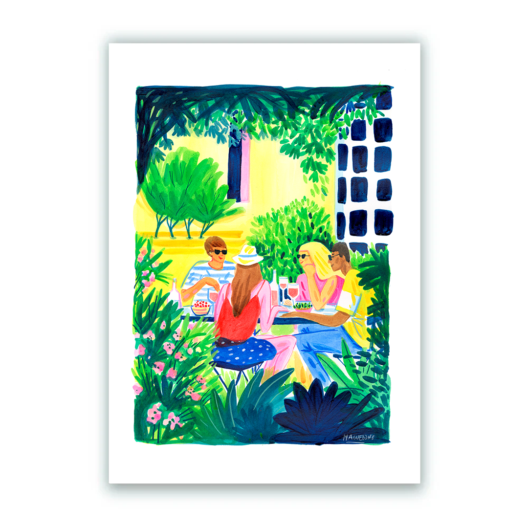 Dejeuner Au Soleil Impression Giclée