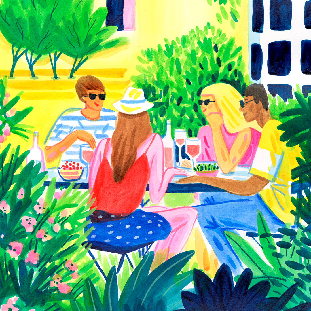 Dejeuner Au Soleil Impression Giclée
