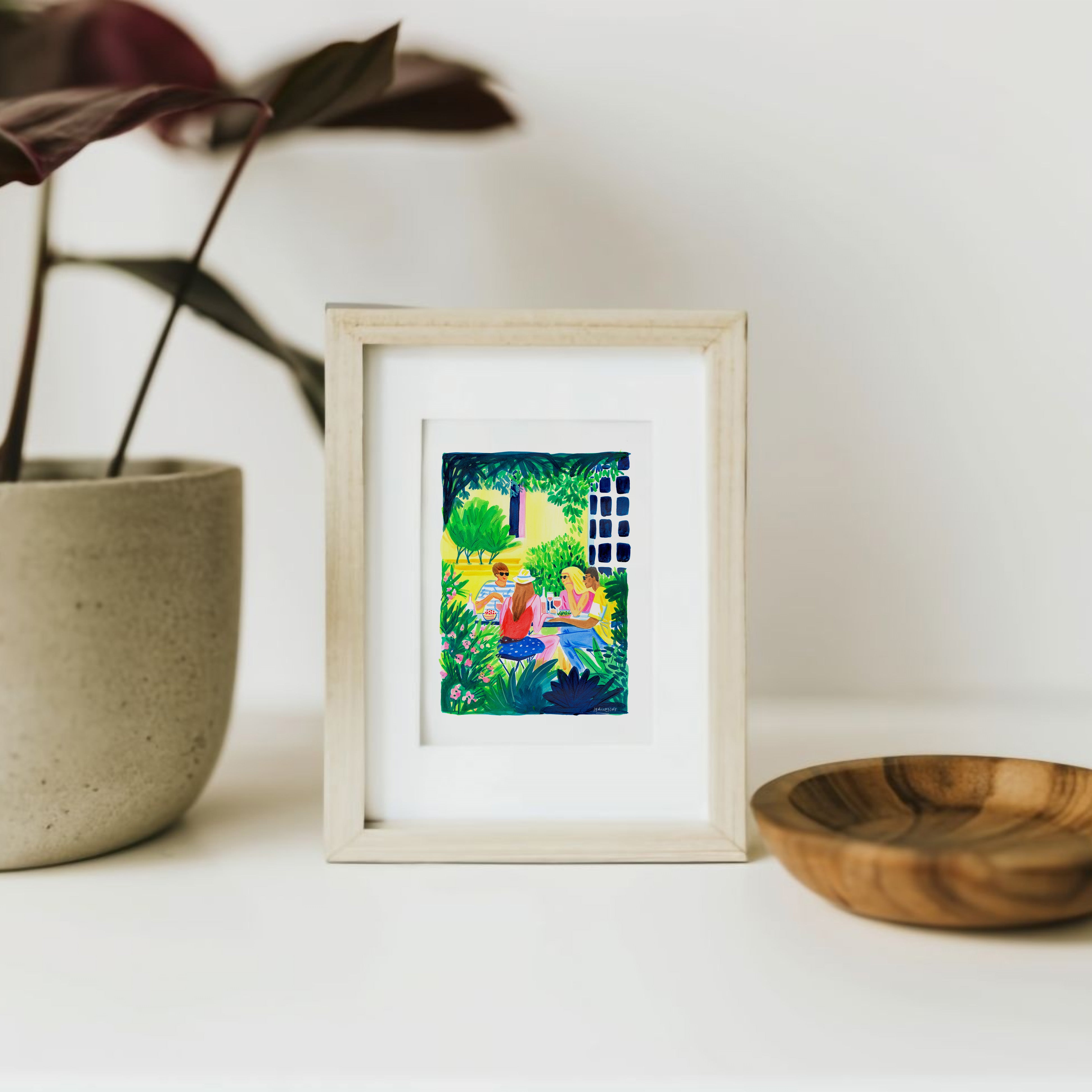 Dejeuner Au Soleil Impression Giclée