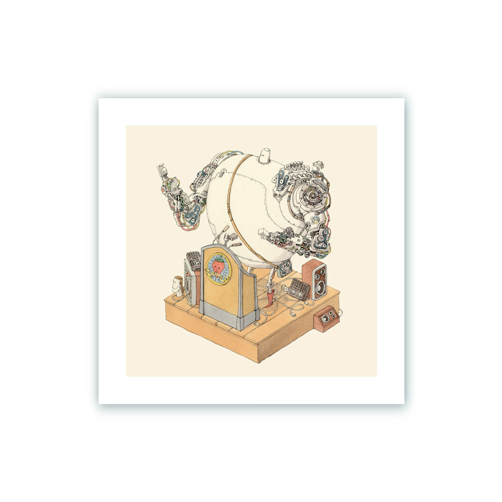 DGD Robot Conference Impresión Giclée