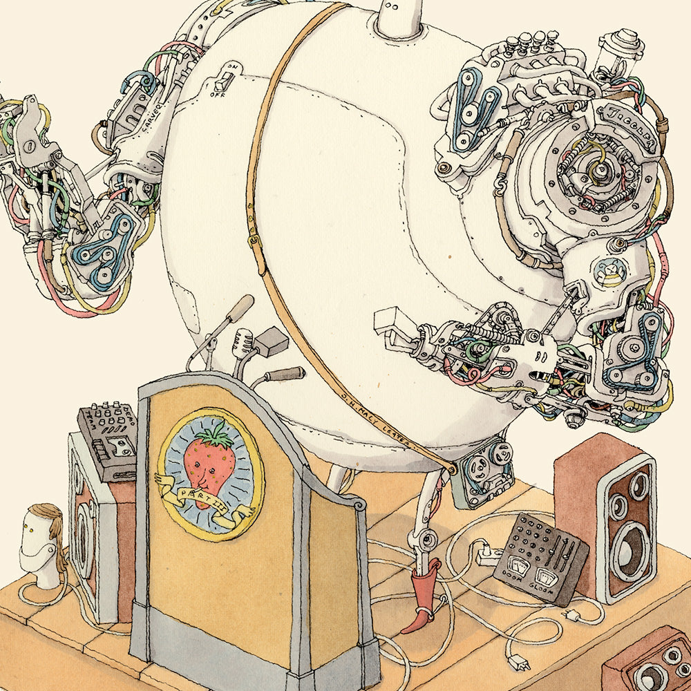 DGD Robot Conference Impresión Giclée