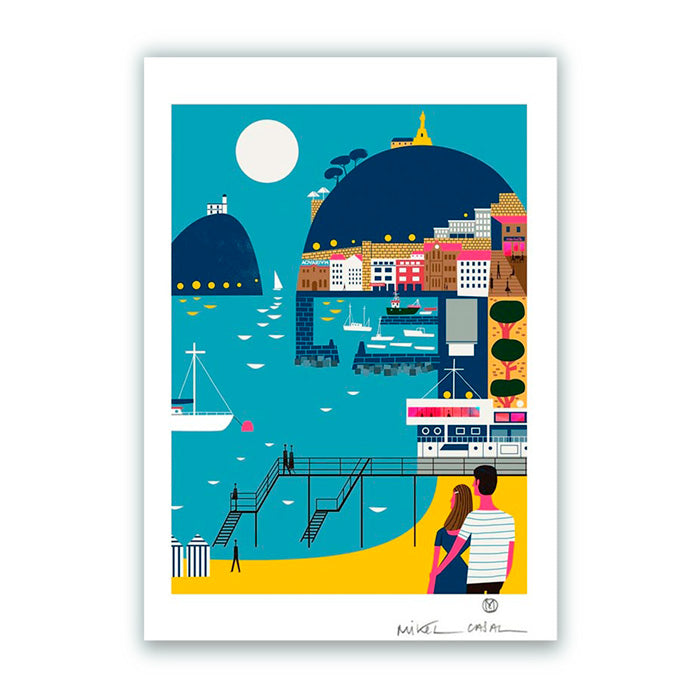 Donostiako Gauak Giclée Print