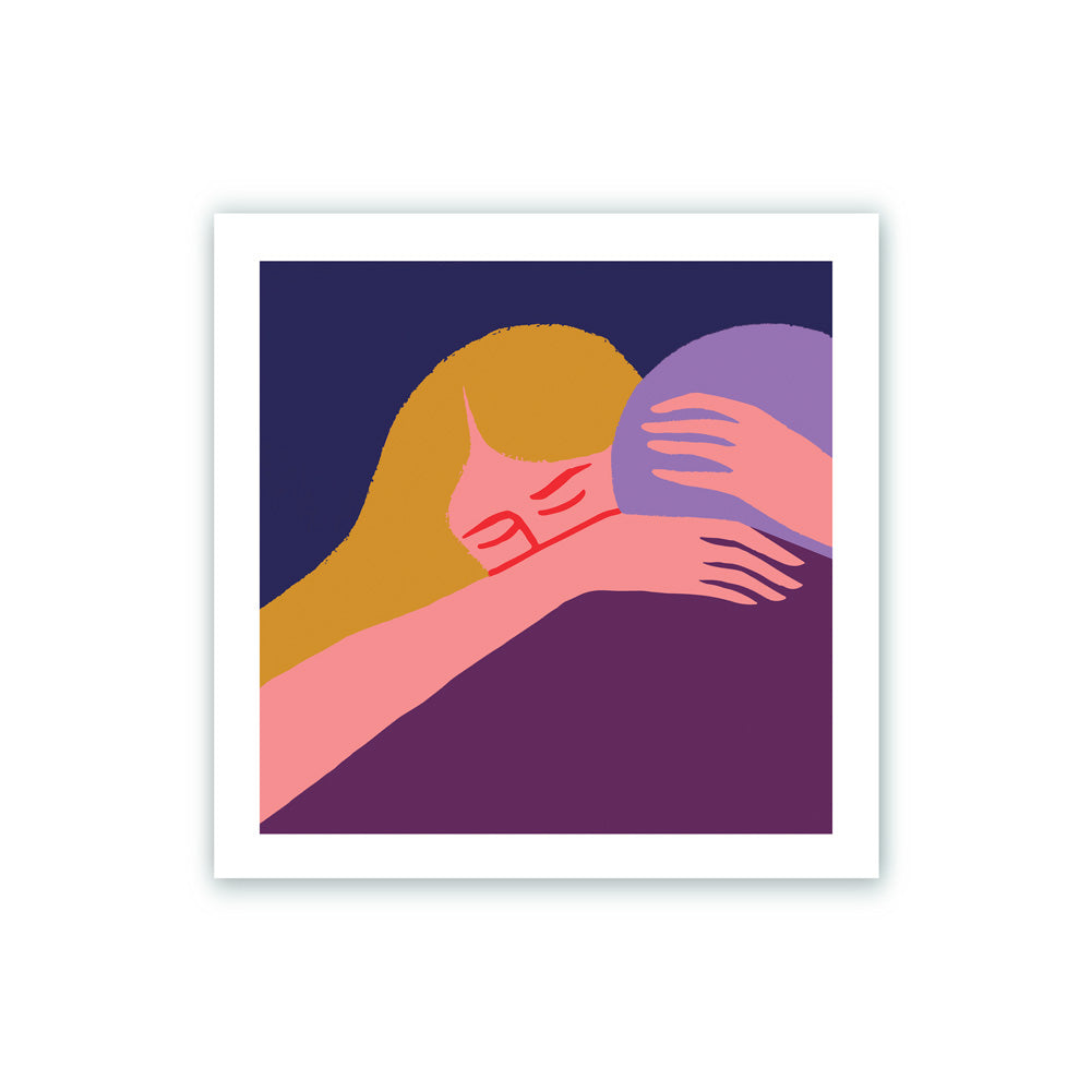 El Abrazo Impresión Giclée