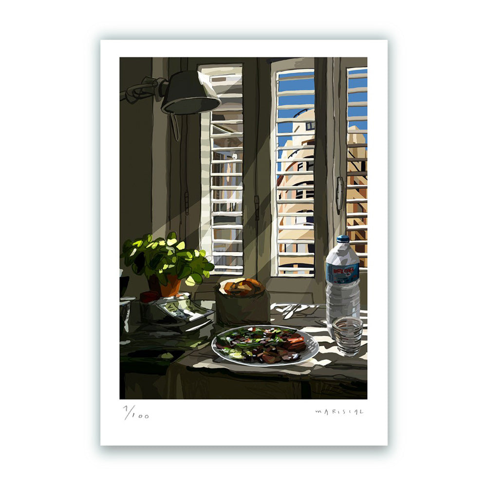 El Balcón de Mª José Impresión Fine Art 50x70