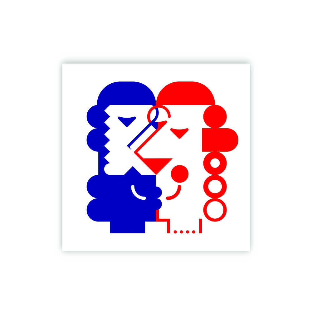 El Beso Impresión Giclée