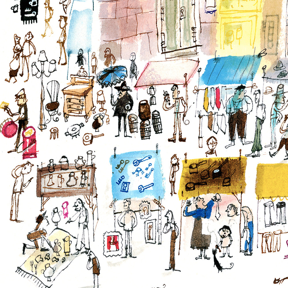 El Rastro Impression Giclée