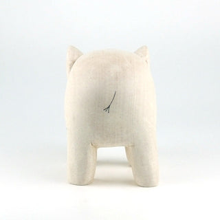 Animal de madera Pole Pole Elefante