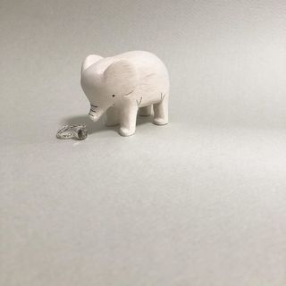 Animal de madera Pole Pole Elefante