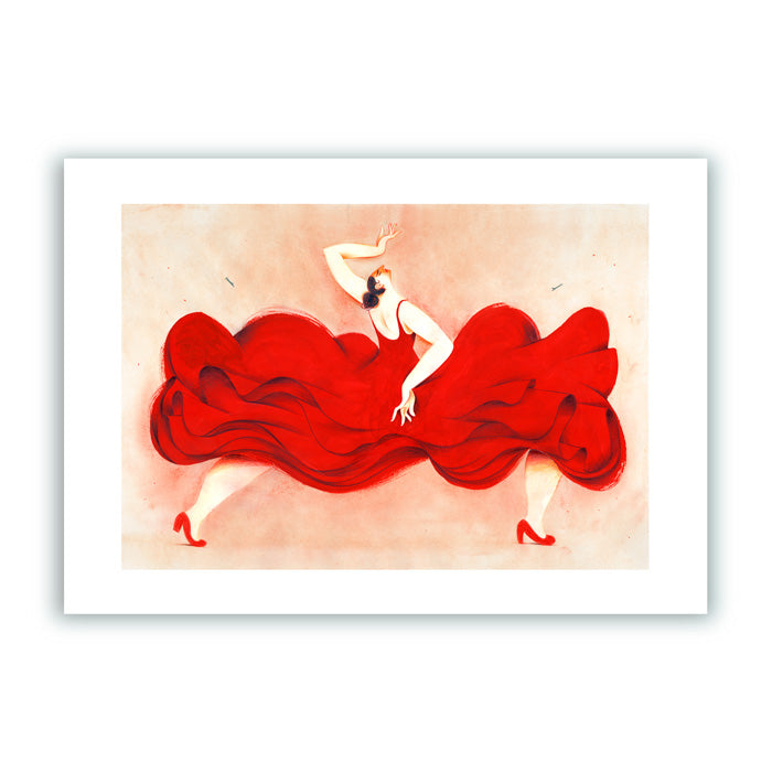 Flamenca Ella Giclée Print