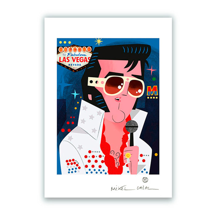 Elvis Giclée Print