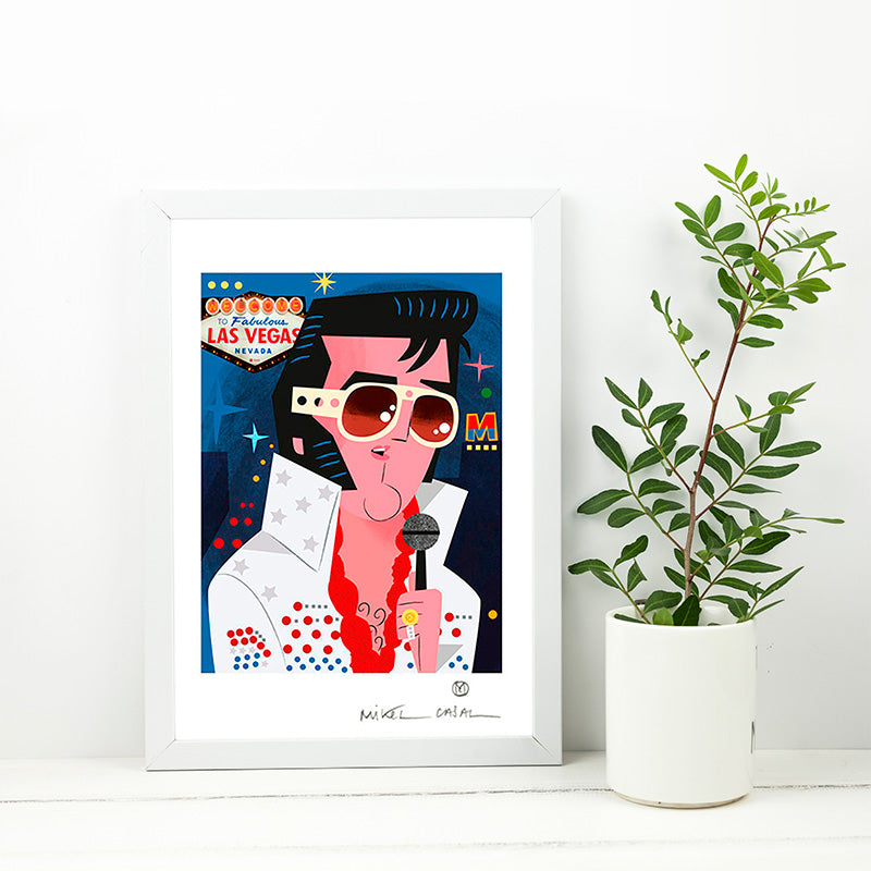Elvis Giclée Print