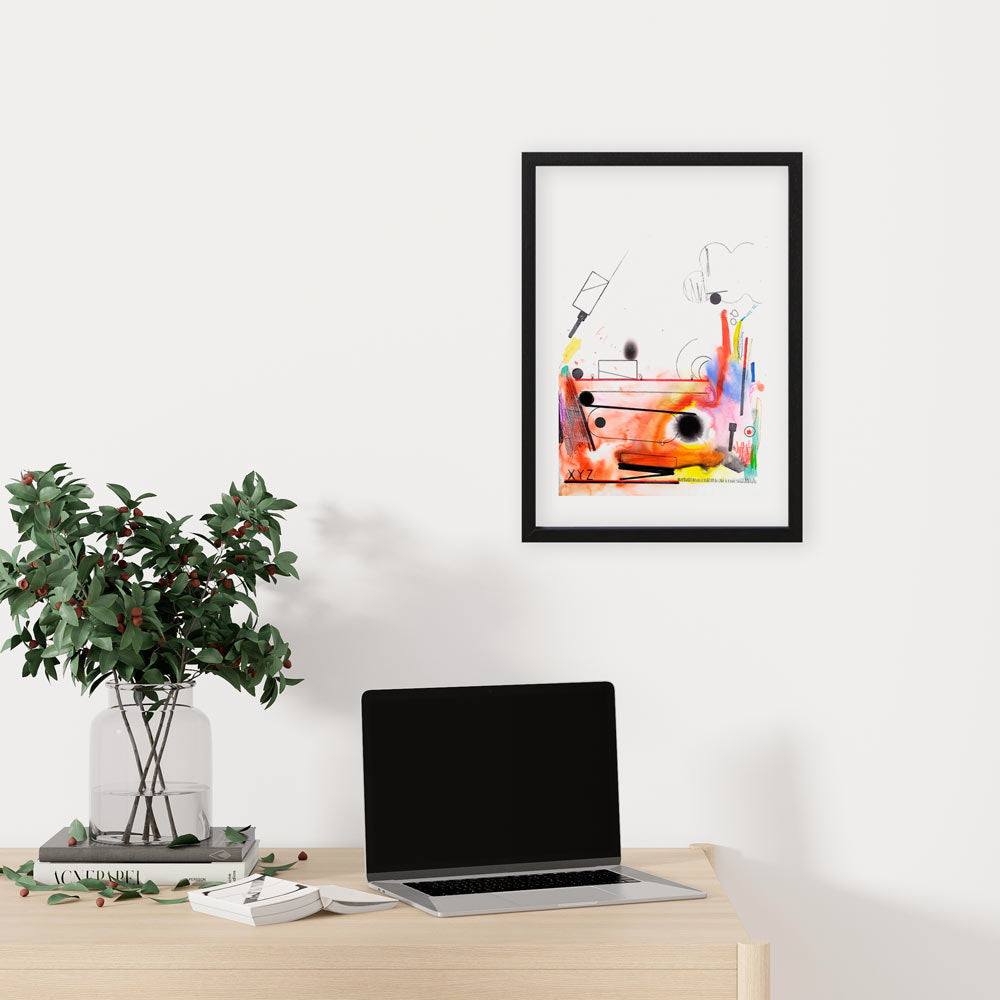 En Busca de Tesoro Impression Giclée A4