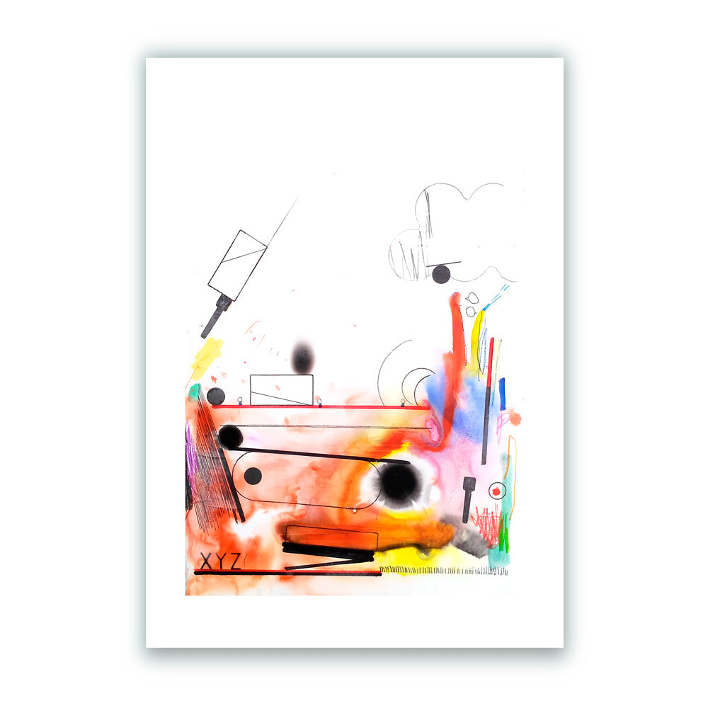 En Busca de Tesoro Impression Giclée A4