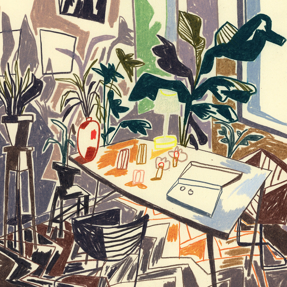 Evening at Studio Impresión Giclée