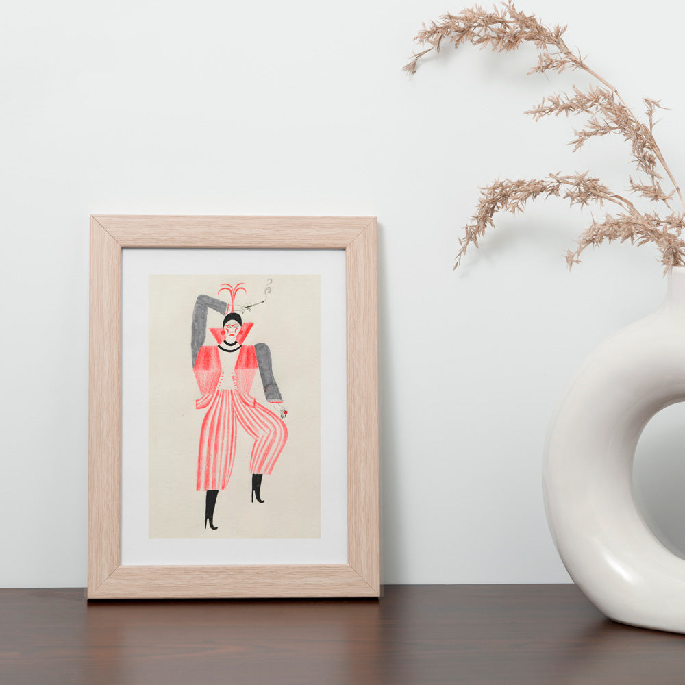 Flapper Impresión Giclée