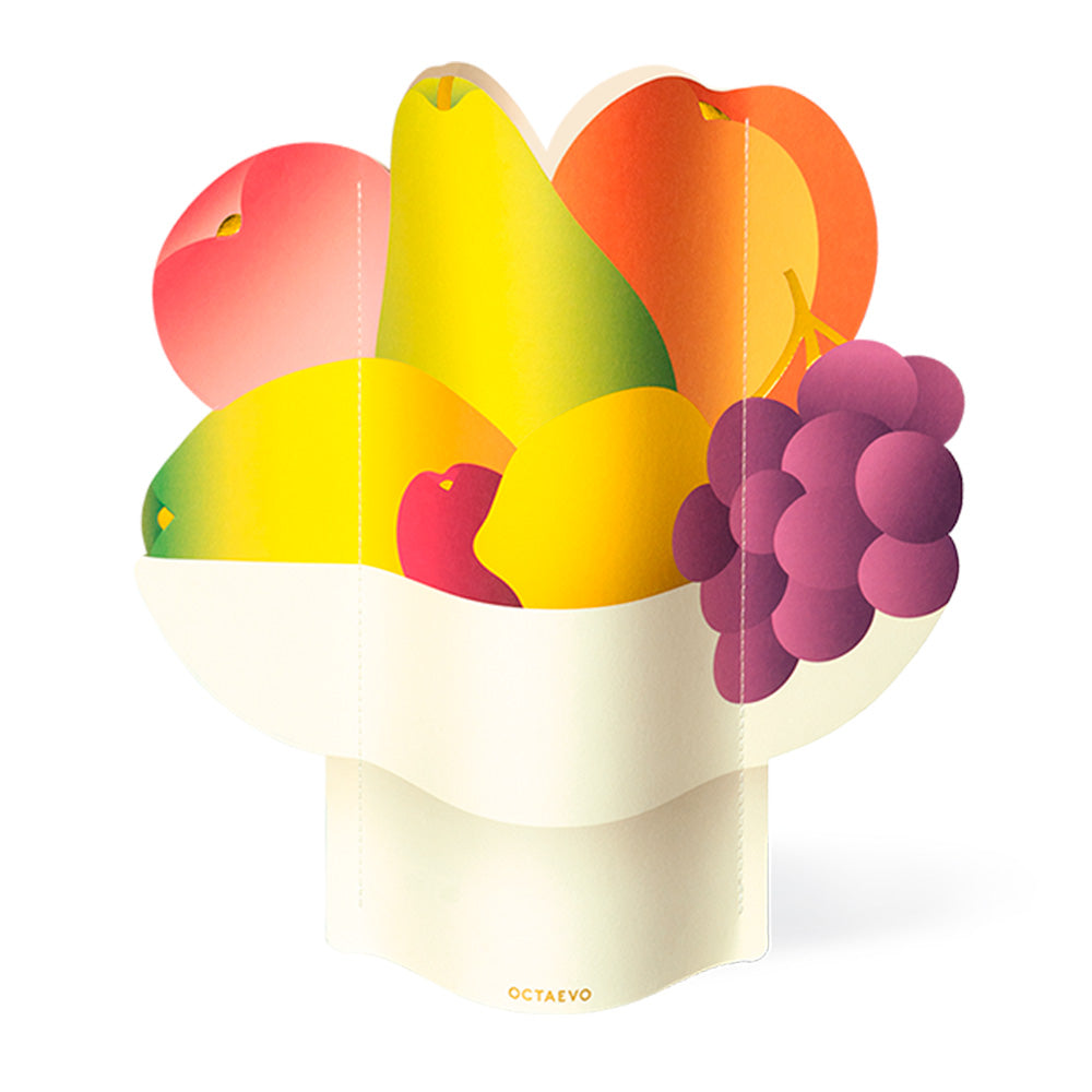 Florero de Papel Fruit Bowl