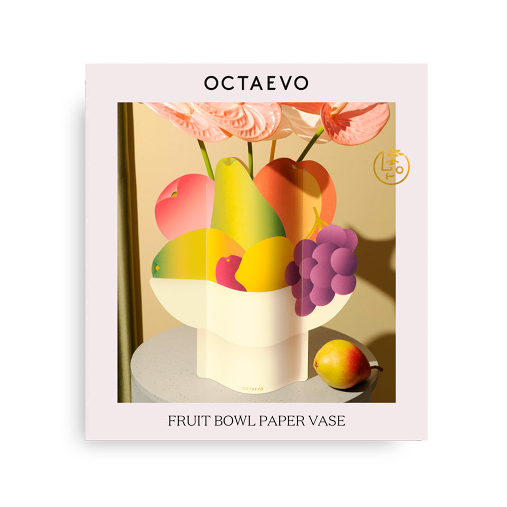 Florero de Papel Fruit Bowl