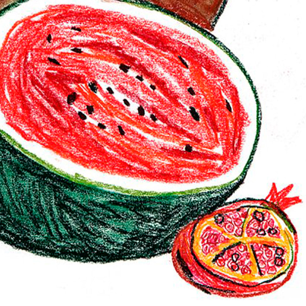 Frutas para Llenar Tartas Fine Art Print 30x40