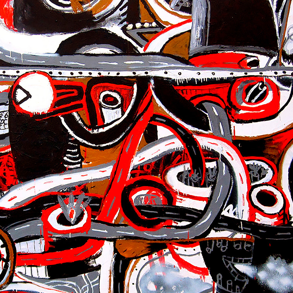 Fumadora en Apuros Impresión Giclée