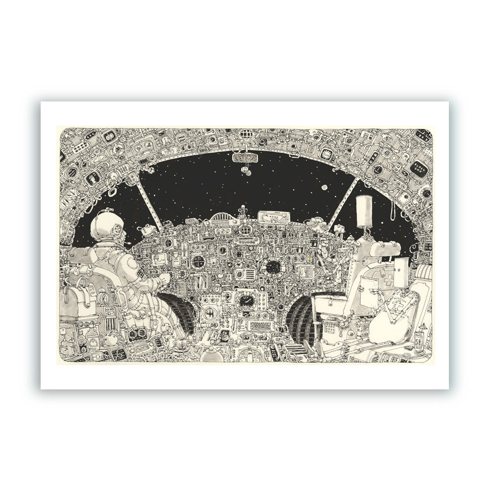 Flight Pattern Giclée Print